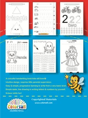 Best ABC Tracing Letters Numbers And Coloring Book